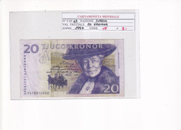 SVEZIA 20 KRONOR 1997 P.63 - Suède