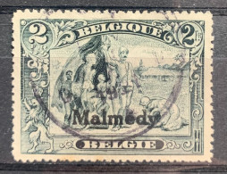 België, 1920, OC76, Gestempeld, ''Witte Neger'', Niet Vermeld In OBP! - OC55/105 Eupen & Malmédy