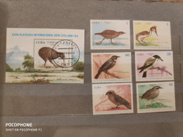 1990 Cuba Birds (F2) - Used Stamps