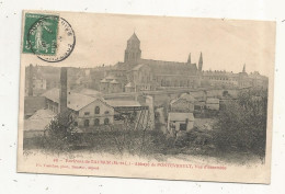 Cp,49 ,abbaye De FONTEVRAULT ,vue D'ensemble,  Environs De SAUMUR, Voyagée - Other & Unclassified