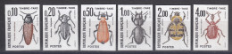 FRANCE : TAXE INSECTES N° 103/108 NON DENTELES NEUFS ** LUXE SANS CHARNIERE - 1981-1990