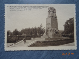 SEPULTURE D'UN SOLDAT INCONNU INCONNU FRANCAIS TOMBE SUR LE SOL BELGE PENDANT LA GUERRE 1914 - 1918 - Laeken