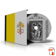 VATICAN 1929-2010 + 2011-2020 STAMP ALBUM PAGES (235 B&w Illustrated Pages) - Anglais