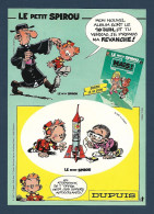 Le Petit Spirou - Autocollant Pour Sortie De L'album Mais ! Qu'est-ce Que Tu Fabriques ?"  - 1992 - Aufkleber