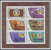 BL123A** (954/958 ND/OG) - Xe Anniversaire De La Communauté économique Des Pays Des Grands Lac - BURUNDI - Nuevos