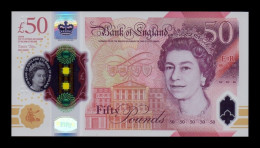 Gran Bretaña Great Britain 50 Pounds Elizabeth II 2020 Pick 397 Polymer Sc Unc - 50 Pounds