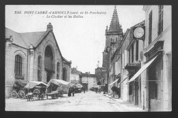 11866 - CHARENTE MARITIME - PONT L'ABBE D'ARNOULT - Le Clocher Et Les Halles - Pont-l'Abbé-d'Arnoult