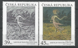 CZ 2022 ARTS, 2v, MNH - Unused Stamps