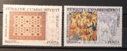 2005 - Turkey - MNH - Tapestry  - 2 Stamps - Nuevos