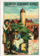 WERBUNG Plakat - Allaman Aubonne Gimel Bahn 1917 Künstler Unbekannt - Plakatsammlung Kunstgewerbemuseum Zürich - Allaman