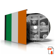 IRELAND 1922-2010 + 2011-2020 STAMP ALBUM PAGES (336 B&w Illustrated Pages) - Inglés