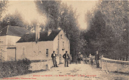 89-ANNAY-SUR-SERREIN- LA ROUTE DE PERRIGNY - L'ECOLE COMMUNALE - Sonstige & Ohne Zuordnung