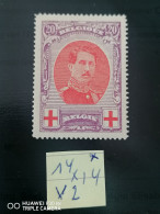 134 V 2* TAND. 14 - 1914-1915 Croix-Rouge