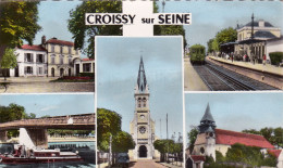 CROISSY SUR SEINE . 78 YVELINES . DIVERS ASPECTS DE CROISSY SUR SEINE - Croissy-sur-Seine