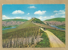 DE.- DUITSLAND. MOSELSCHLEIFE BEI ZELL MIT BLICK AUF MARIENBURG UND DEN ZELLER HAMM - Zell