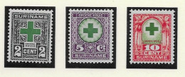 Suriname 1927 NVPH 127-29 * Cw 5 EUR  (SN 437) - Suriname ... - 1975