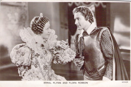 CELEBRITES - Errol Flynn And Flora Robson - Carte Postale Ancienne - Altri & Non Classificati