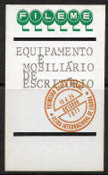 Portugal Vignette Fileme 1971 Foire Matériel Et Mobilier Bureau FIL Lisboa Office Equipment Furniture Fair Cinderella - Emissions Locales