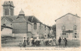 St Julien Sur Suran * Le Champ De Foire * Place Bestiaux Café De L'Univers * Villageois - Other & Unclassified