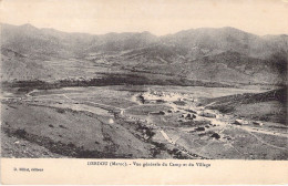 MAROC - DEBDOU - Vue Générale Du Camp Et Du Village - Editeur D Millet - Carte Postale Ancienne - Autres & Non Classés