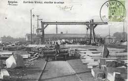 SOIGNIES -  1911 -  CARRIERES WINCQZ -  CHANTIER DE SCIAGE - Soignies