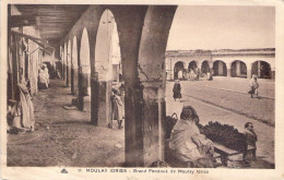 MAROC - Moulay Idriss - Grand Fondouk De Moulay Idriss - Edition R S - Carte Postale Ancienne - Andere & Zonder Classificatie