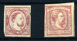 España Nº 157 Y 159. Año 1874 - Ungebraucht