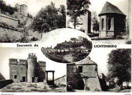 67 LICHTENBERG Vers Haguenau 5 Vues N°517 Forteresse Meurtrières Chapelle La Citerne VOIR DOS Et Flamme En 1973 - Haguenau