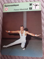Fiche Rencontre Gymnastique Franco Menichelli - Gymnastiek