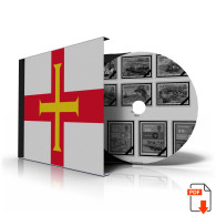 GB GUERNSEY 1958-2010 + 2011- 2020 STAMP ALBUM PAGES (212 B&w Illustrated Pages) - Englisch