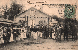 Saint Jean D'angély - La Cavalcade Du 12 Mai 1907 - Sapeurs Pompiers De Boyau Sec - Quêteurs Et Quêteuses - Saint-Jean-d'Angely