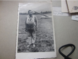 Paratrooper Old Photo Postcards Yugoslavia - Parachutespringen