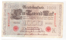 Reichsbanknote 1000 Mark 1910 - 1.000 Mark