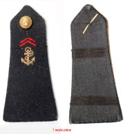 Militaria-FR-mer-insigne De Grade_marine_épaulette_caporal_1 Pièce_21-21 - Navy