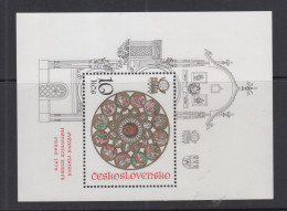 CLOCKS - CZECHOSLAVAKIA - 1978 - PRAGA / ASTRONOMICAL CLOCK SOUVENIR SHEET MINT NEVER HINGED - Orologeria