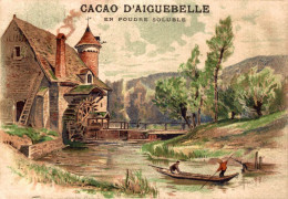 CHROMO CHOCOLAT D'AIGUEBELLE PAYSAGE - Aiguebelle