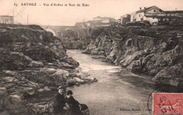 Arthez - Vue D'arthez Et Saut Du Sabo - Villageois - Arthez De Bearn