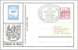 Bund Privatganzsache Sst. Zeppelin.-16-7436 - Cartoline Private - Usati