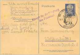 DDR Ganzsache Mit Zusatzvemerk-16-5197 - Postales - Usados