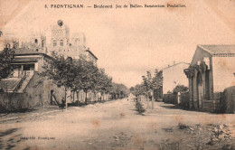 Frontignan - Boulevard - Jeu De Ballon - Sanatorium POULAILLON - Frontignan