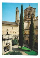 EL CIMBORI DES DEL JARDI DEL CLAUSTRE / CIMBORIO / TOUR DE L'ÉGLISE.- ABADIA REAL MONASTERIO DE POBLET.-  CATALUNYA - Luoghi Santi