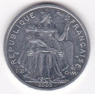 Nouvelle-Calédonie . 2 Francs 2009. Aluminium - Nuova Caledonia