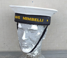 Berretto Vintage Marinaio Marina Militare Nave Mimbelli Tg. 60 - Headpieces, Headdresses