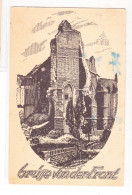 Die Von Den Franzosen Durch Artilleriefeuer Zerstoerte Kirche Von Beauvraignes 1914-15 - Beuvraignes