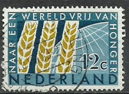 Netherlands; 1963 Fight Hunger - Against Starve