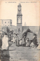 MAROC - Casablanca - Restaurant Arabe à Bab El Souk - Carte Postale Ancienne - Casablanca