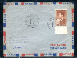 Vietnam - Enveloppe De Saigon Pour La France En 1957 - Référence A 13 - Vietnam