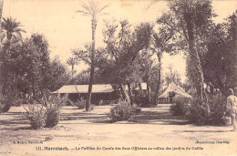 MAROC - MARRAKECH - Le Pavillon Du Cercle Des Sous Officiers Au Milieu Des Jardins Du Guilliz - Carte Postale Ancienne - Marrakesh