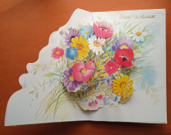 035, Carte à Système Pop-up, Bouquet De Fleurs, ESP Paris 1192/14 - A Systèmes