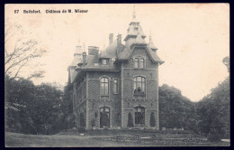 +++ CPA - BOITSFORT - Château De M. Wiener   // - Watermael-Boitsfort - Watermaal-Bosvoorde